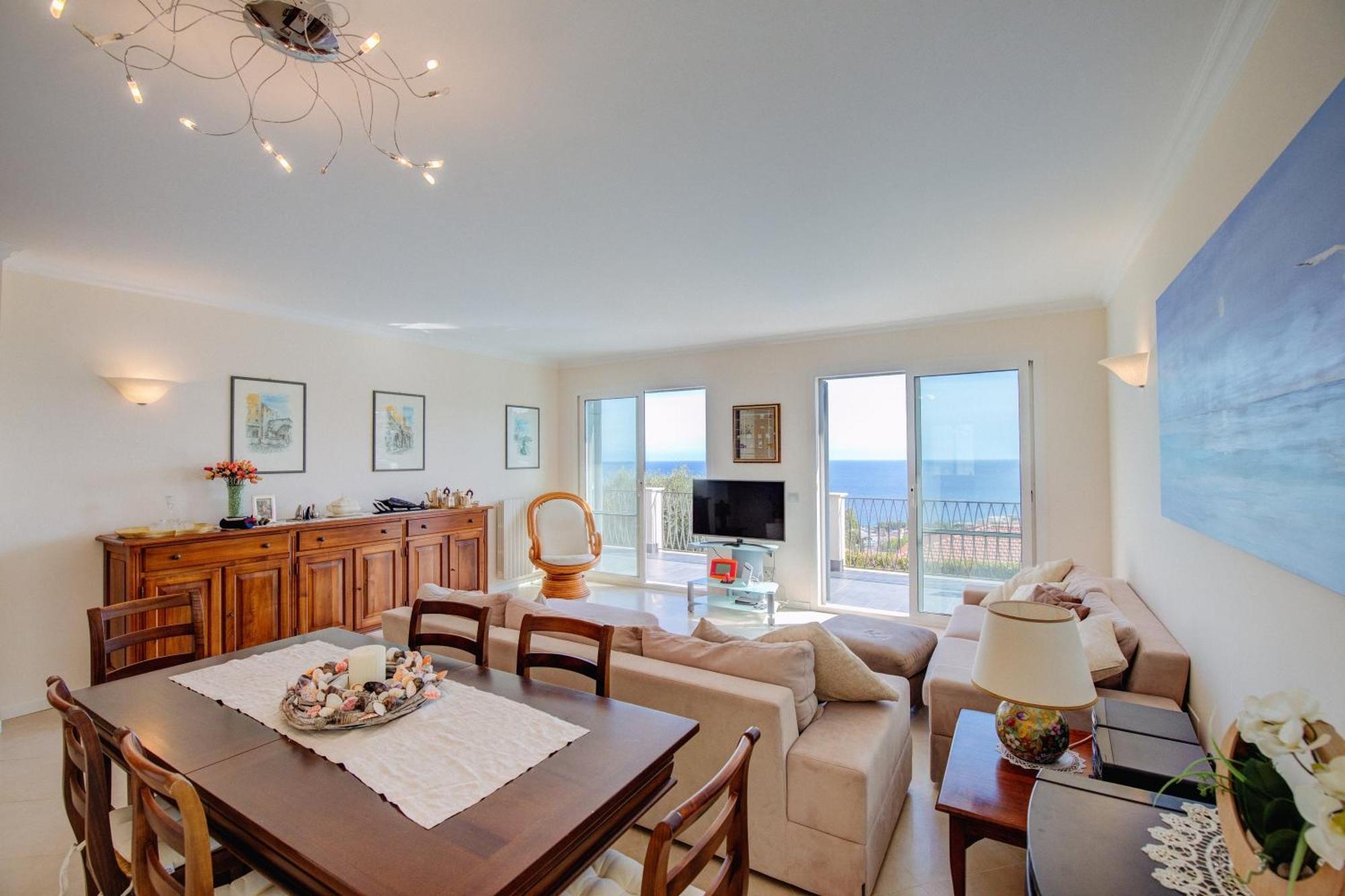 Villa Lucia Riviera Dei Fiori Pool - Happy Rentals Sanremo Eksteriør billede